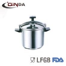 straight edge stainless steel pressure cooker Dishwasher Safe PTFE PFOA and Cadmium Free Pressure Cooker Cookware